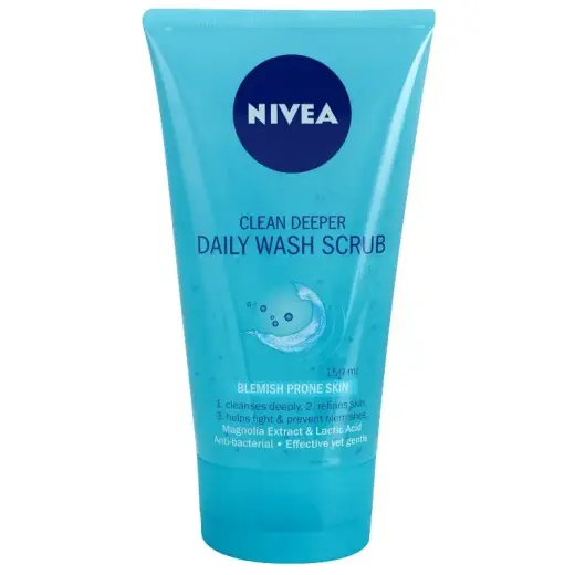 Nivea Daily Cleansing Scrub Clean Deeper - 150ml