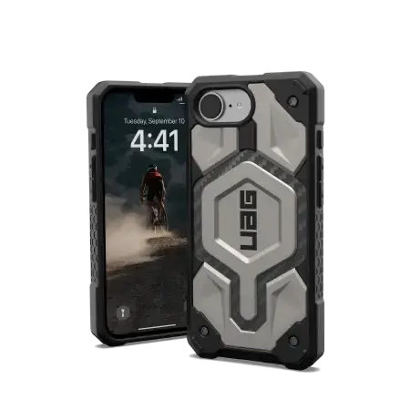 UAG Monarch Pro MagSafe case for iPhone 16e - titanium