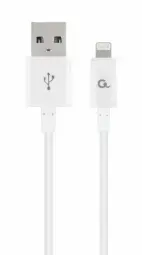 Gembird data transfer and charging cable | USB-A to Lightning | 2m | white