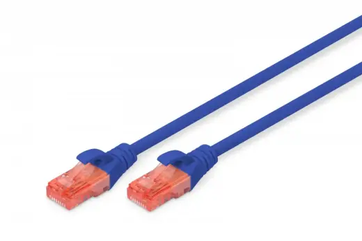 Patch cord U|UTP kat.6 PVC 3m blue