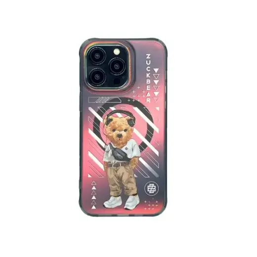Zuck Bear New York Never Sleep Manhattan Urbane TTT maciņš ar MagSafe atbalstu telefonam iPhone 15 Pro Max