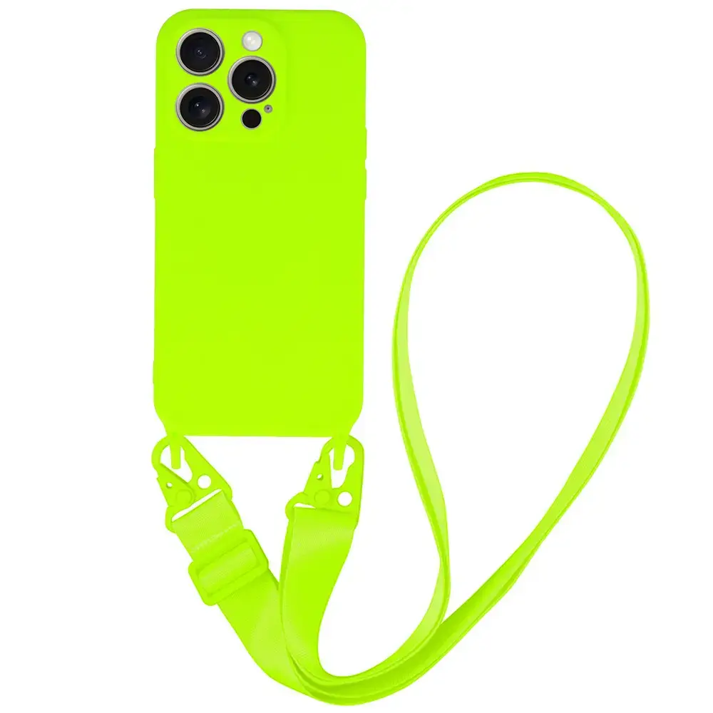 Strap Silicone maciņš telefonam iPhone 14 Pro Max zaļš