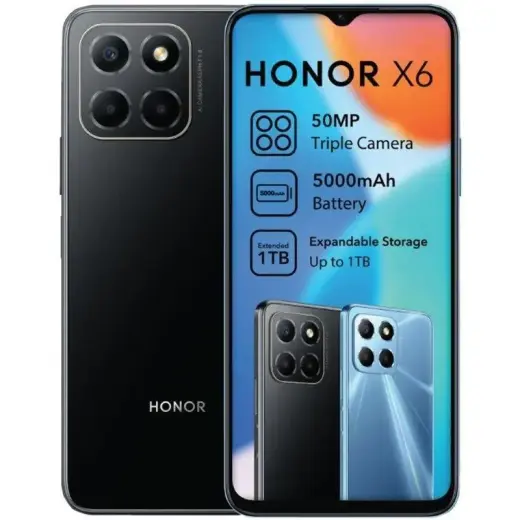 Huawei Honor X6 Dual 4+64GB Midnight Black