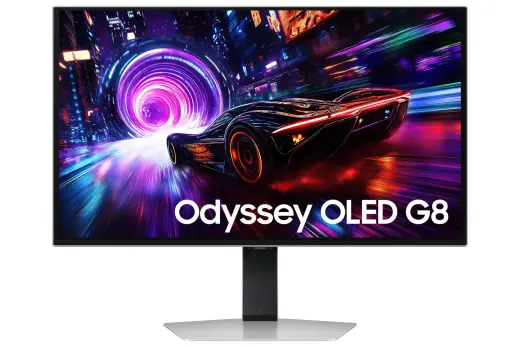 Samsung S27FG814SU computer monitor 68.6 cm (27") 2160 x 3840 pixels 4K Ultra HD OLED Metallic