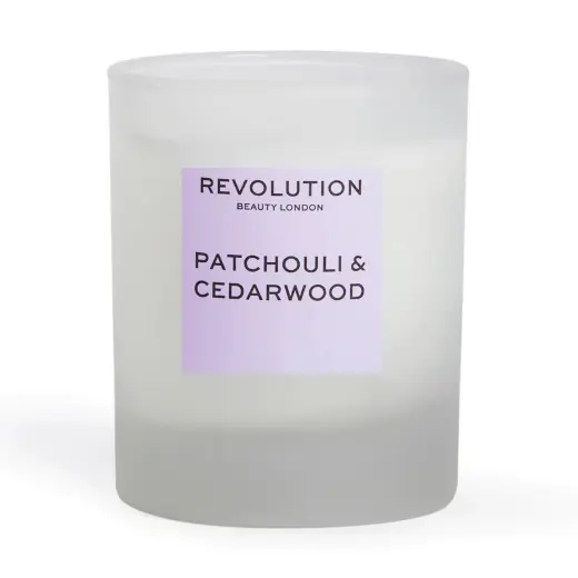 Revolution Home Patchouli and Cedarwood Scented Candle - 170.0 G