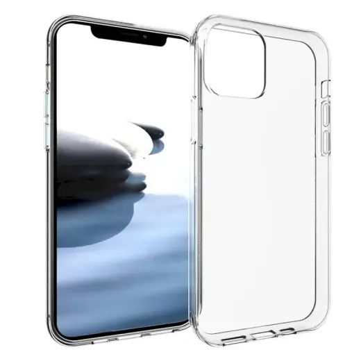 Fusion Ultra Back Case 2 mm Прочный Силиконовый чехол для Apple iPhone 12 | 12 Pro Прозрачный