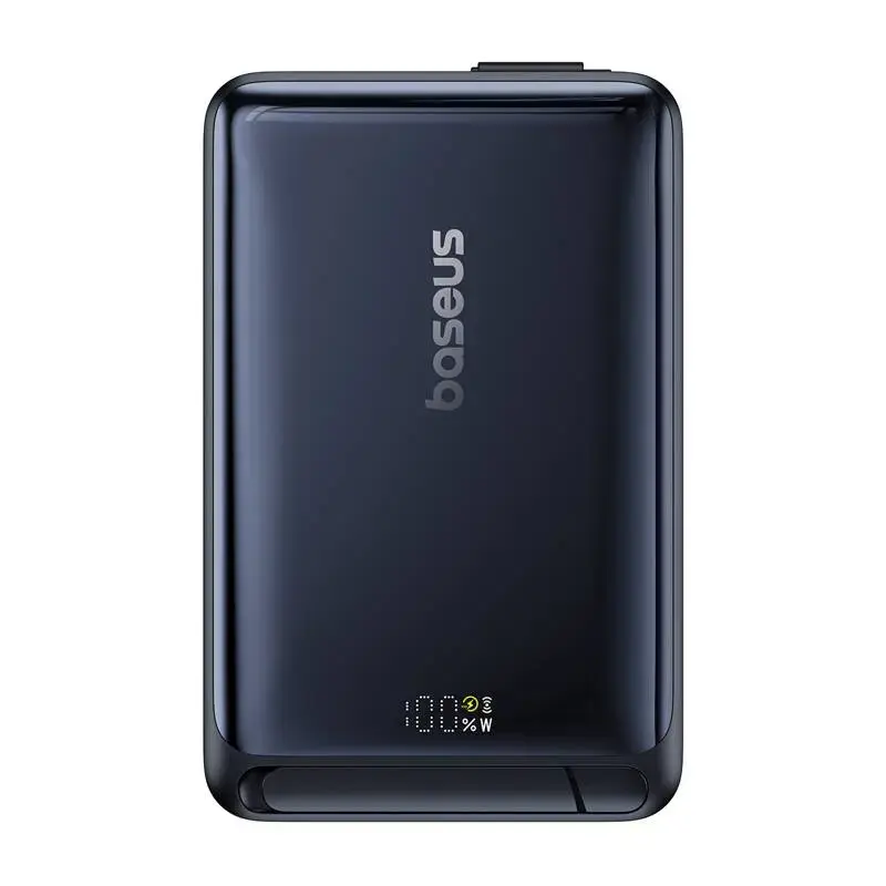 Baseus Nomos Qi2 ārējais akumulators (powerbank) | 10 000 mAh | 45W | USB-C, MagSafe