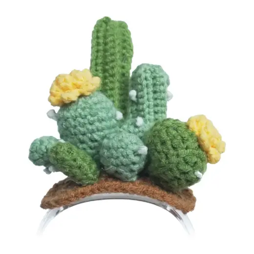 Knitted costume for Loona Premium Cactus