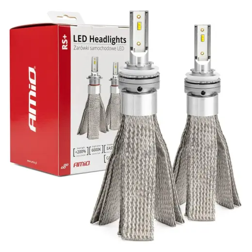 LED Headlights RS+ Series H8/H9/H11 50W  AMIO-01086