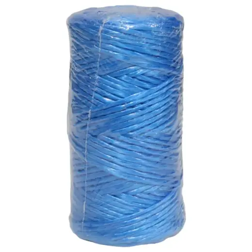 Polypropylene cord ''for packaging'', blue 100m