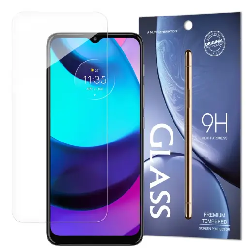 Tempered Glass 9H screen protector for Motorola Moto E20 (packaging - envelope)