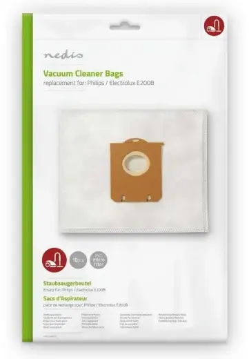 Vacuum Cleaner Bags PHILIPS, ELECTROLUX E200B (10 pcs)