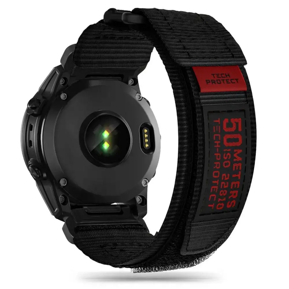 Tech-Protect Scout Pro strap for Garmin Fenix ââ5 | 6 | 6 Pro | 7 - black