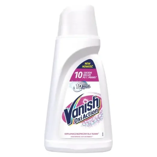 Līdzeklis traipu noņemšanai Vanish Oxi Action White 1l