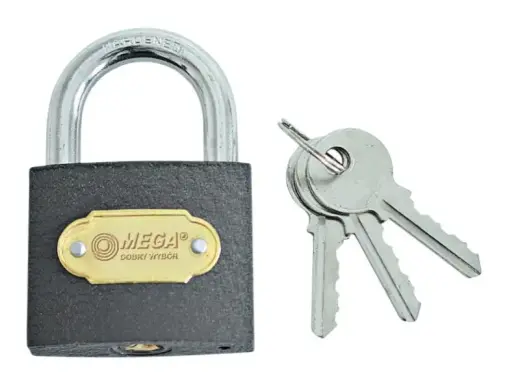 Padlock 63mm Mega