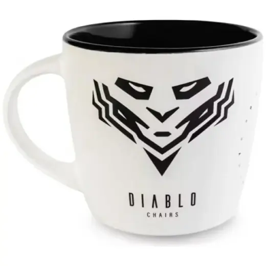 Diablo Chairs Mug white and black