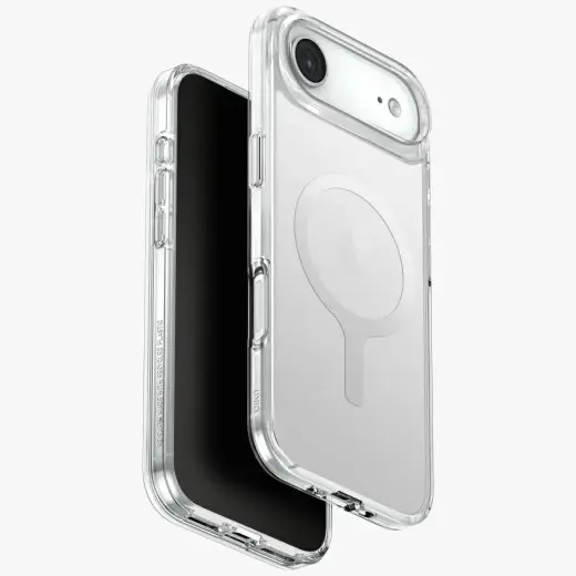 UNIQ Clario Case for iPhone Air Magclick Charging Transparent