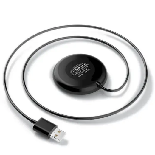 Dudao suction cup wireless charger 15 W black (A12s black)