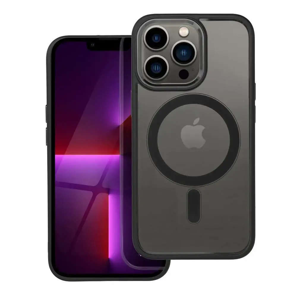 Color Edge Mag maciņš ar MagSafe atbalstu telefonam iPhone 13 Pro melns