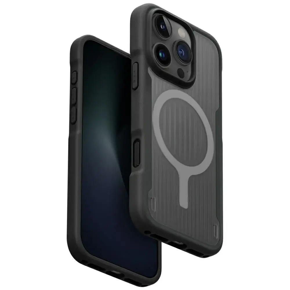 Case UNIQ Combat Active for iPhone 16 Pro Max Magclick Charging black