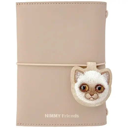 Notebook + pen Set 2-in-1 Nimmy New Big-Eye Cute Pets 2.0 Cat brown