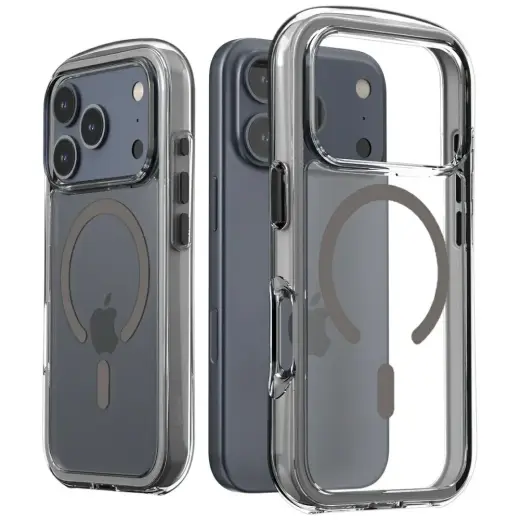 Araree Duple M Air MagSafe Case for iPhone 17 Pro Gray