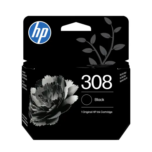 Tintes kārtridžs HP 308 7FP21UE melns