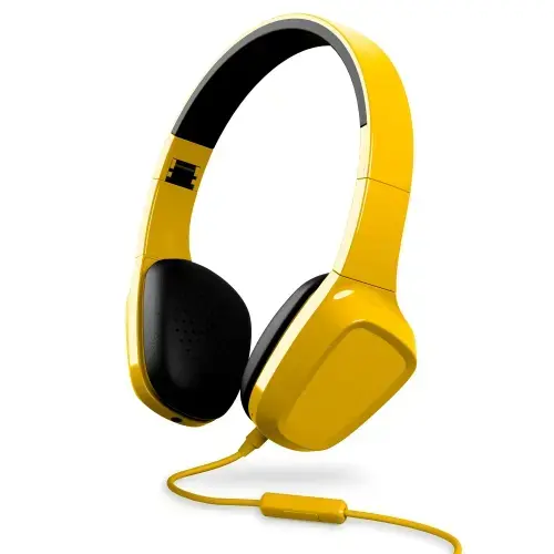 ENERGY SISTEM HEADPHONES 1 HEADPHONES SMARTPHONE CONTROL WITH MICROPHONE. GUARANTEE 3 YEARS! (yellow)