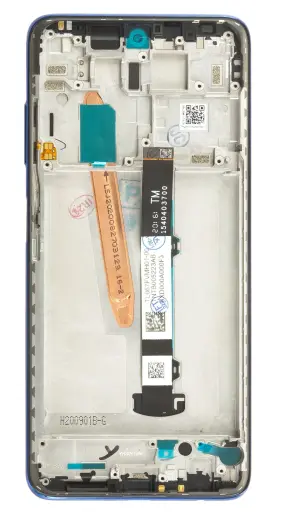 LCD Display + Touch Unit + Front Cover for Poco X3/X3 NFC Cobalt Blue