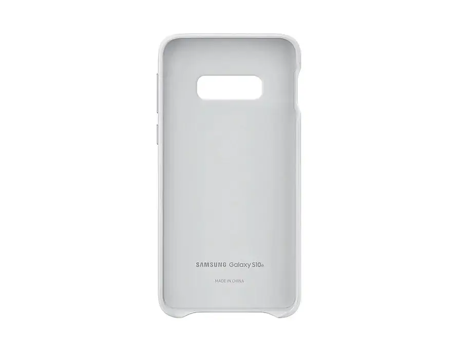 Samsung EF-VG970LWEGWW leather case for Samsung G970 Galaxy S10e white