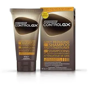Just For Men Control GX 2in1 Shampoo - Šampon a kondicionér pro šedivé vlasy 118ml