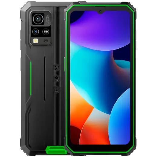 Blackview Rugged BV4800Pro LTE 6.56" HD+IPS  720x1612 60Hz GORILLA GLASS 5 T606 Octa-core 1.6GHz 4GB/128GB CAM Front 8MP Rear 16MP+2MP 5180mAh Android 15 5180mAh NO Charger Green