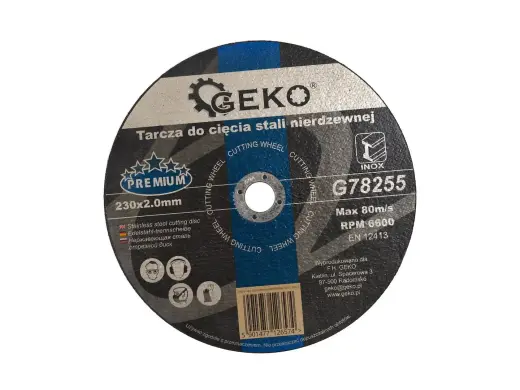 Roostevabast terasest lõikeketas GEKO Premium 230x2,0x22,2mm