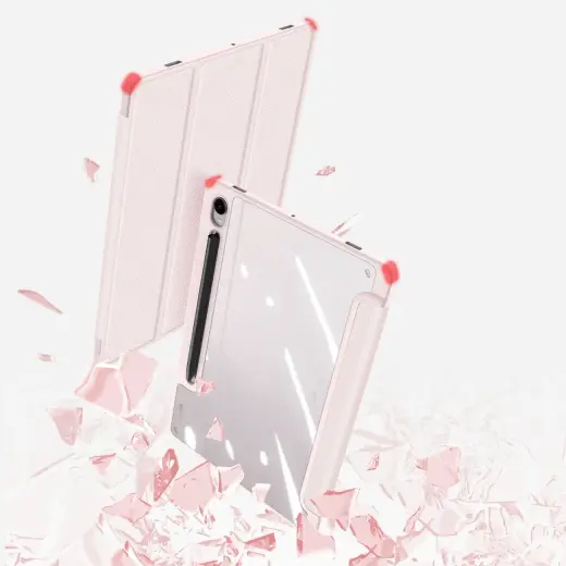 Dux Ducis Toby case with flip stand for Samsung Galaxy Tab S9 FE - pink