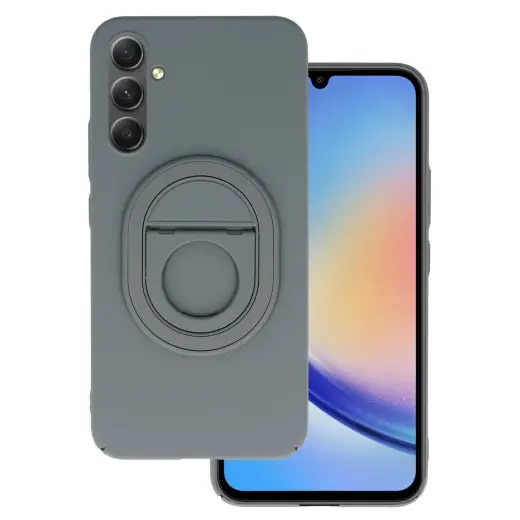 Tel Protect Magnetic Elipse Case for Samsung Galaxy A34 5G grey