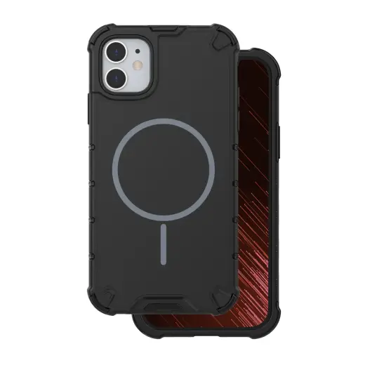 Defender 2in1 чехол с поддержкой MagSafe для телефона iPhone 11 чёрный