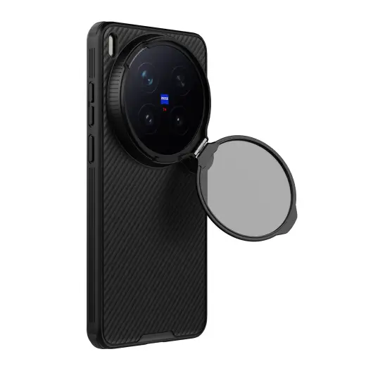 Nillkin CamShield Prop Magnetic Case for Vivo X300 Ultra Black