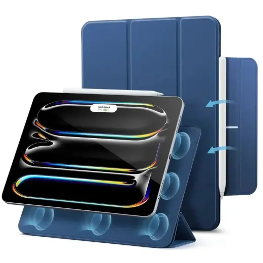 ESR REBOUND MAGNETIC IPAD PRO 13” 7 / 8 / 2024-2025 NAVY BLUE