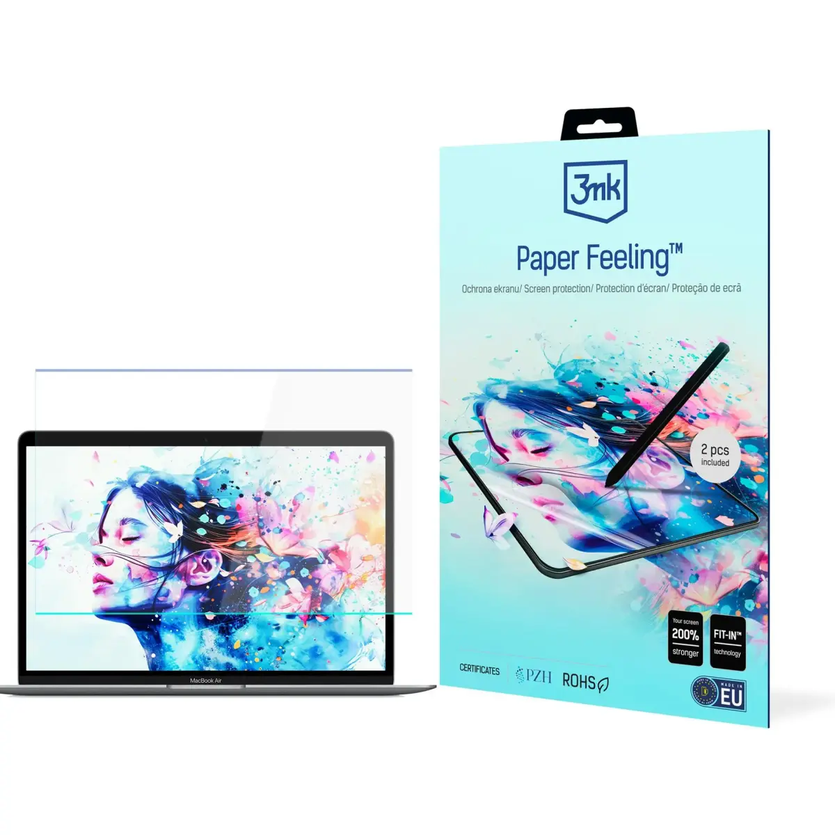 Apple MacBook Air 13'' - up to 15" 3mk Paper Feeling