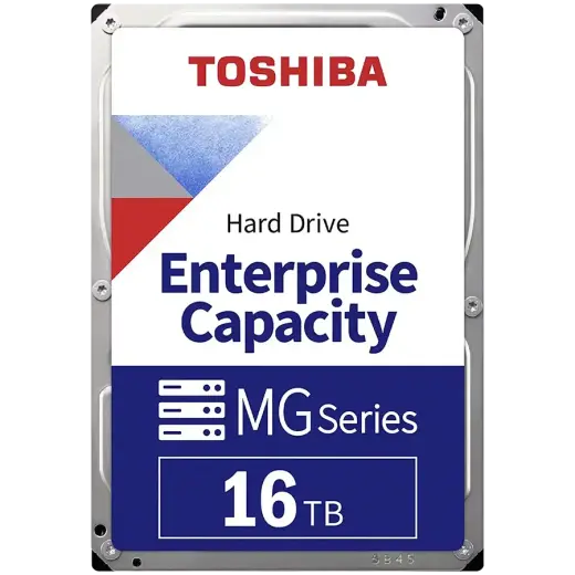 HDD Server TOSHIBA MG11 16TB MAMR 512e, 3.5'', 1024MB, 7200RPM, SATA, SKU: HDEB03CGEA51F