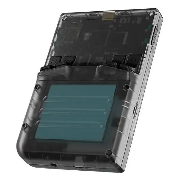 Konsola Anbernic RG40XXV czarny          transparentny/translucent black