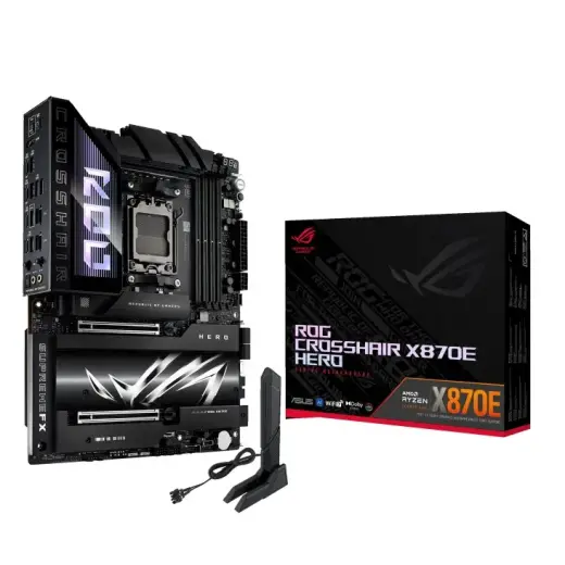 ASUS ROG CROSSHAIR X870E HERO - motherboard - ATX - Socket AM5 - AMD X870E