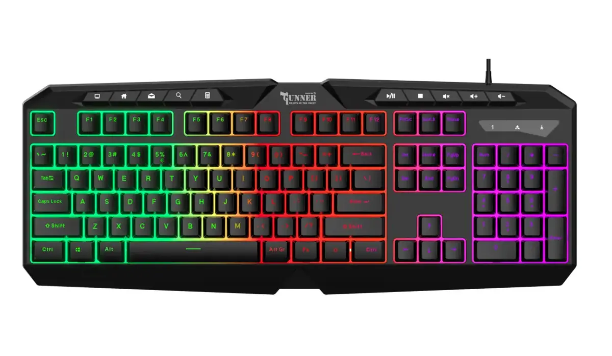 Swissten Gunner Gaming Spēļu Tastatūra