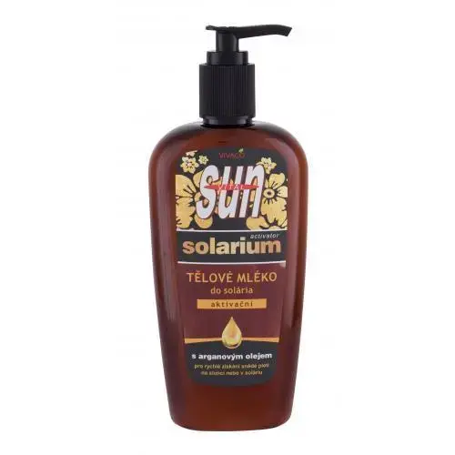 Vivaco Sun Solarium Activator 300 Ml Opaovac Prpravok Na Telo Pre Eny Vodeodoln; Prrodn