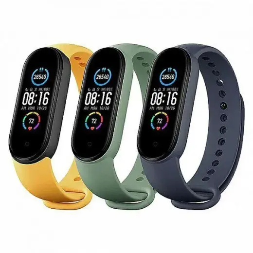 Xiaomi Mi Band 5 | Mi Band 6 Strap Set Blue | Yellow | Green