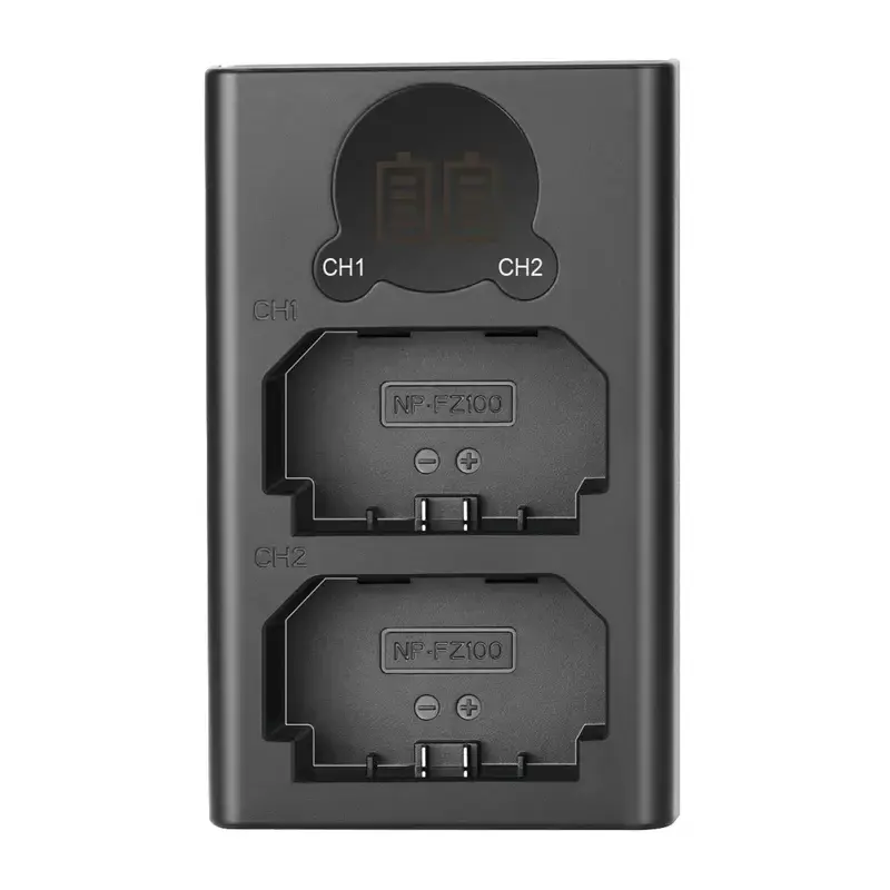 NEEWER DL-FZ100 Dual Battery Charger for NP-FZ100-S Batteries