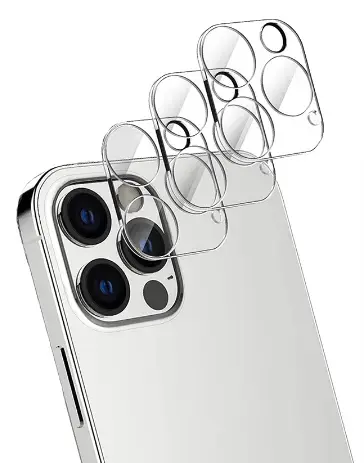 Fusion 3D camera aizsargstikls aizmugures kamerai Apple iPhone 14