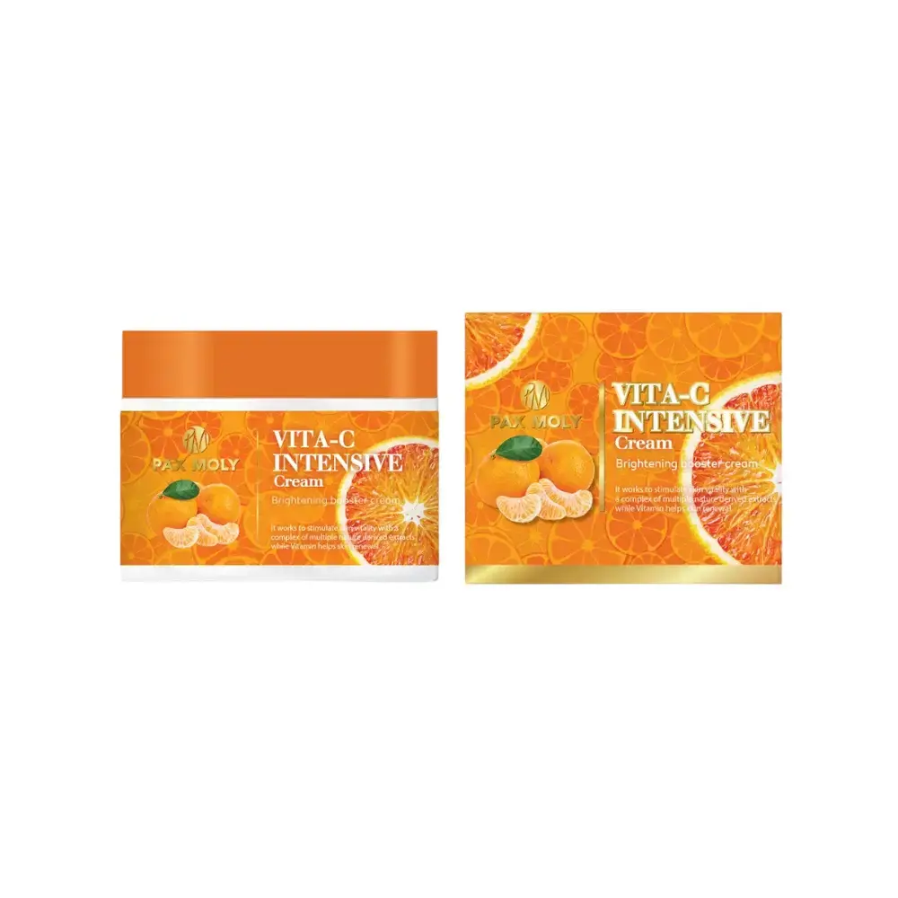 PaxMoly, Vitamina C Intensive, Hydrating & Brightening & Anti-Aging, Cream, For Face, 100 ml