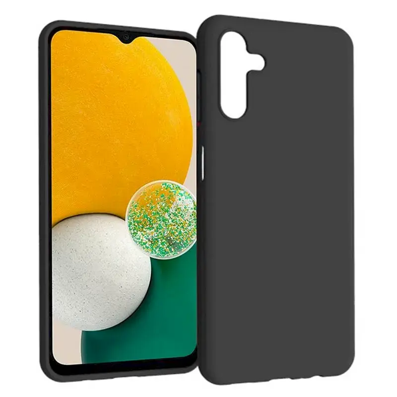 Fusion elegance fibre izturīgs silikona aizsargapvalks Samsung A236 Galaxy A23 5G melns
