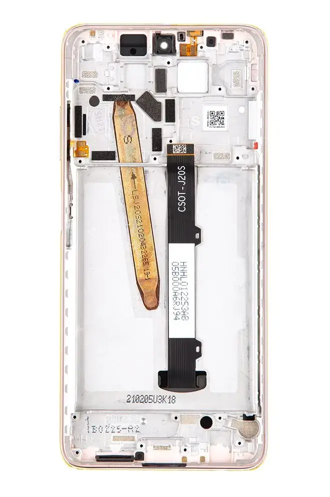 LCD Display + Touch Unit + Front Cover for Poco X3 Pro Gold (Service Pack)